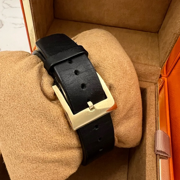 Tory Burch Reva Watch with Black Strap - Picture 3 of 5